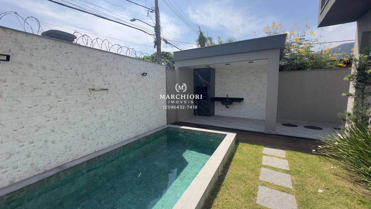 Casa de condomínio à venda com 3 quartos - Vargem Pequena,Rio de Janeiro