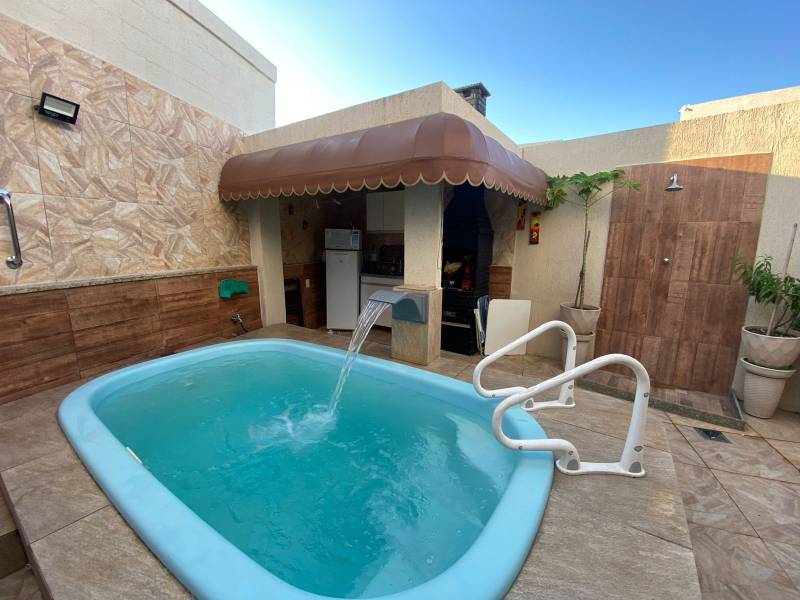  - Casa 3 Q. com piscina - Condomínio Contemporâneo Resort Campo Grande