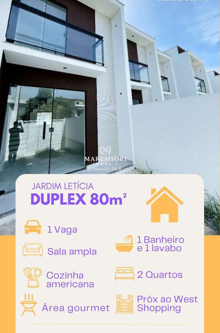 Casa à venda com 2 quartos, 80m² - Campo Grande,Rio de Janeiro