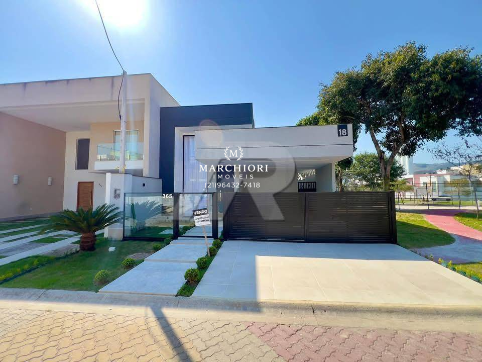 Casa linear 3 quartos no condomínio Grand Park em Campo Grande. - Marchiori Imóveis