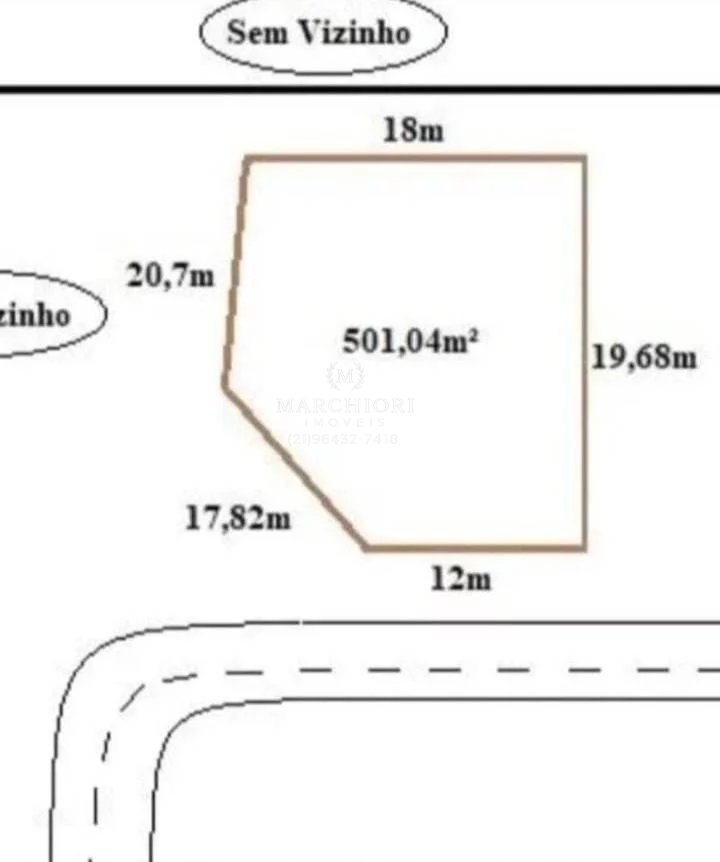  - Terreno em Condomínio com  500m², à venda